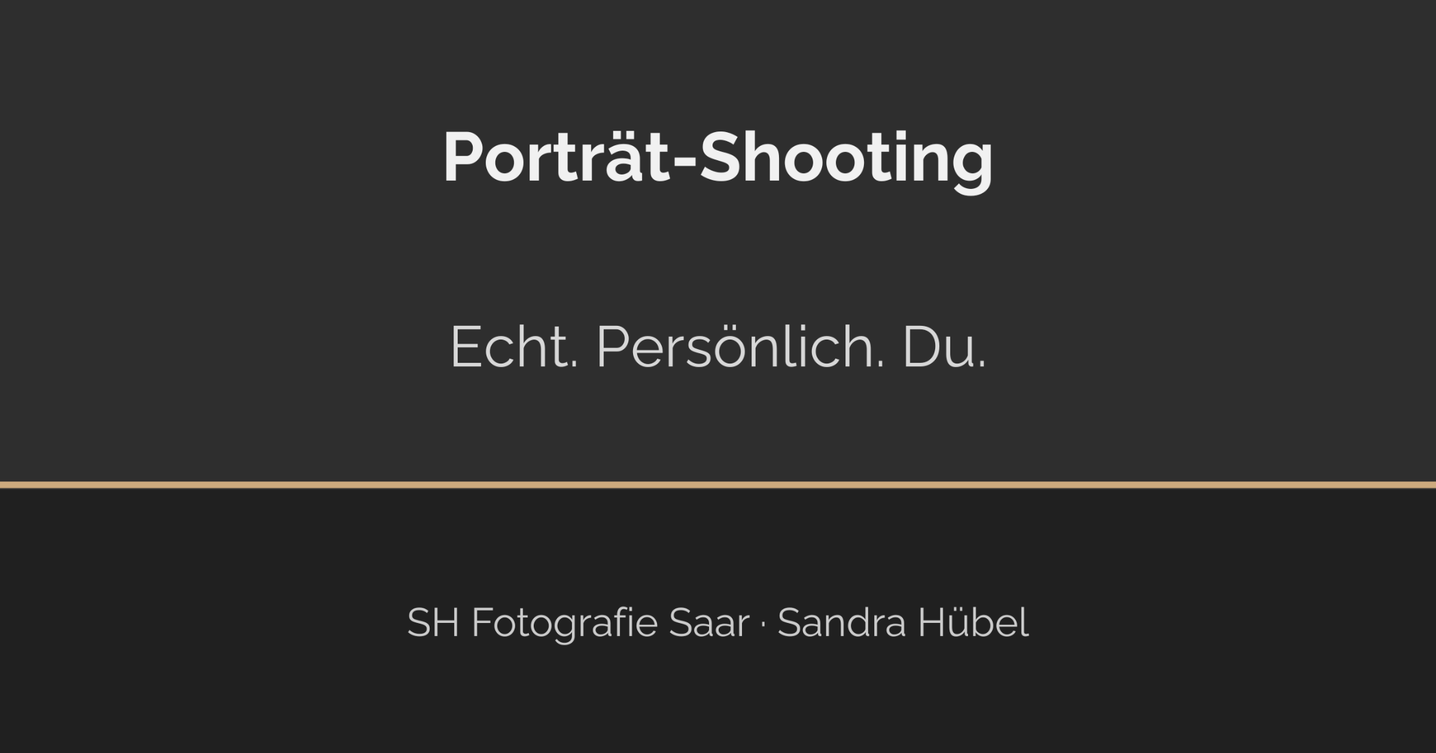 Persönlichkeit im Fokus